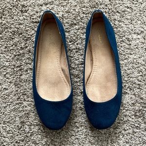 Old Navy Faux-Suede Ballet Flats
